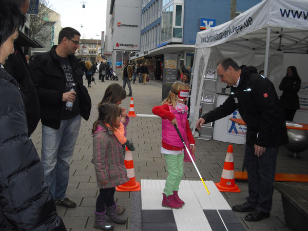 Foto vom Stand der BG HN am Mobilitätstag