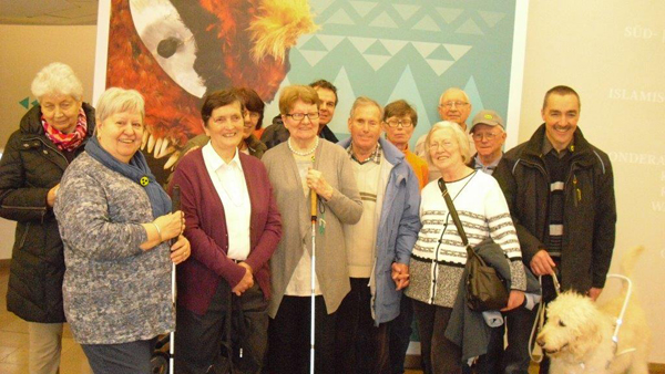 Gruppenfoto im Lindenmuseum