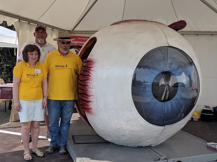 2019 begehbares Auge